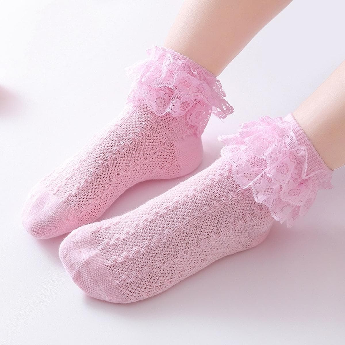 Lace Ruffle Princess Socks - Image 1